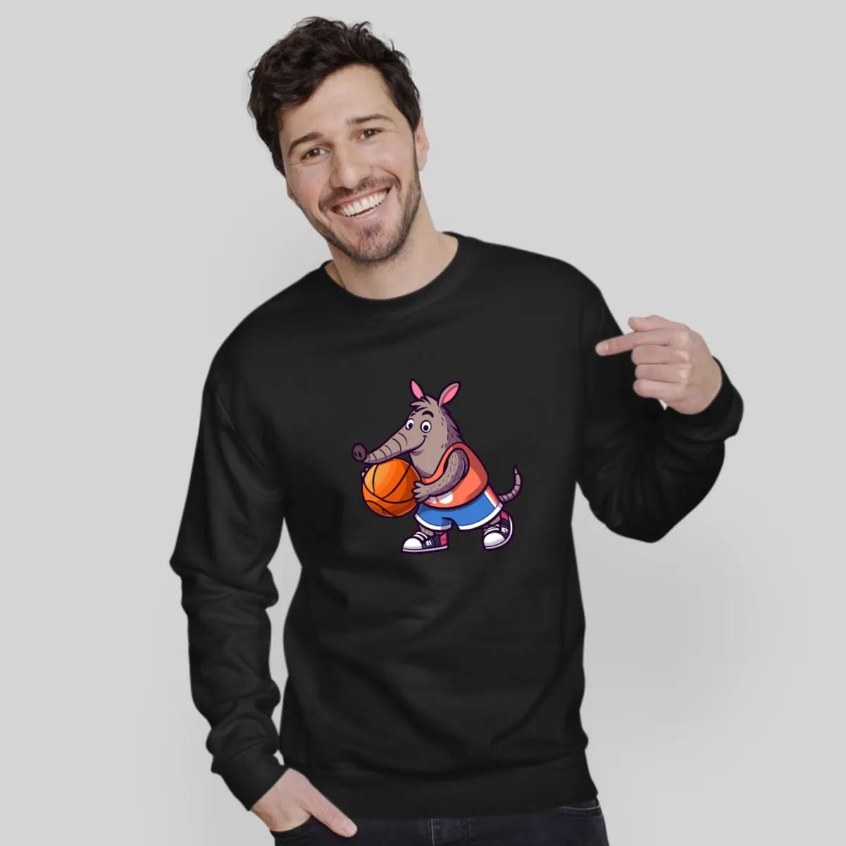 Aardvark Playing Basketball