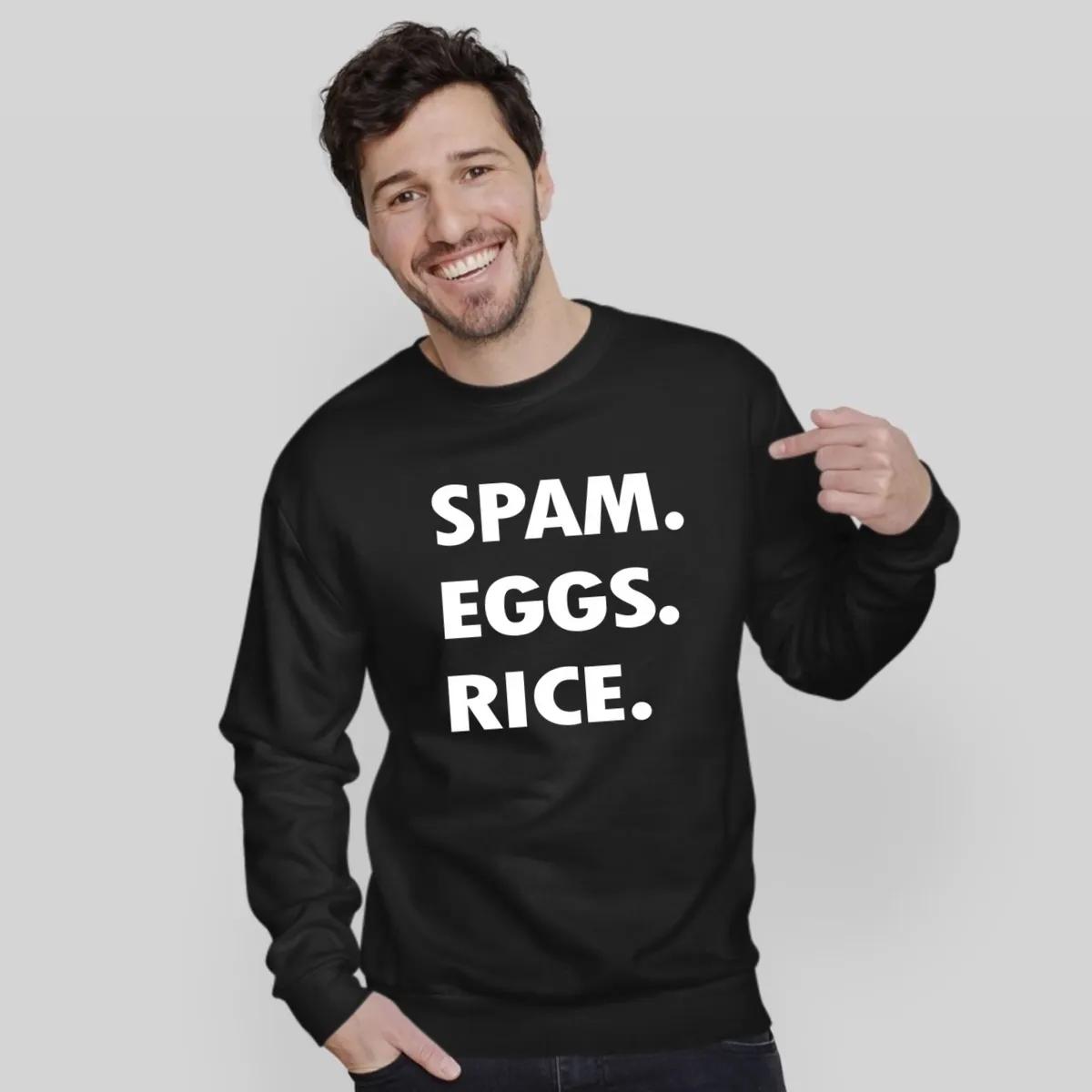 Hawaiian Breakfast Spam Eggs Rice