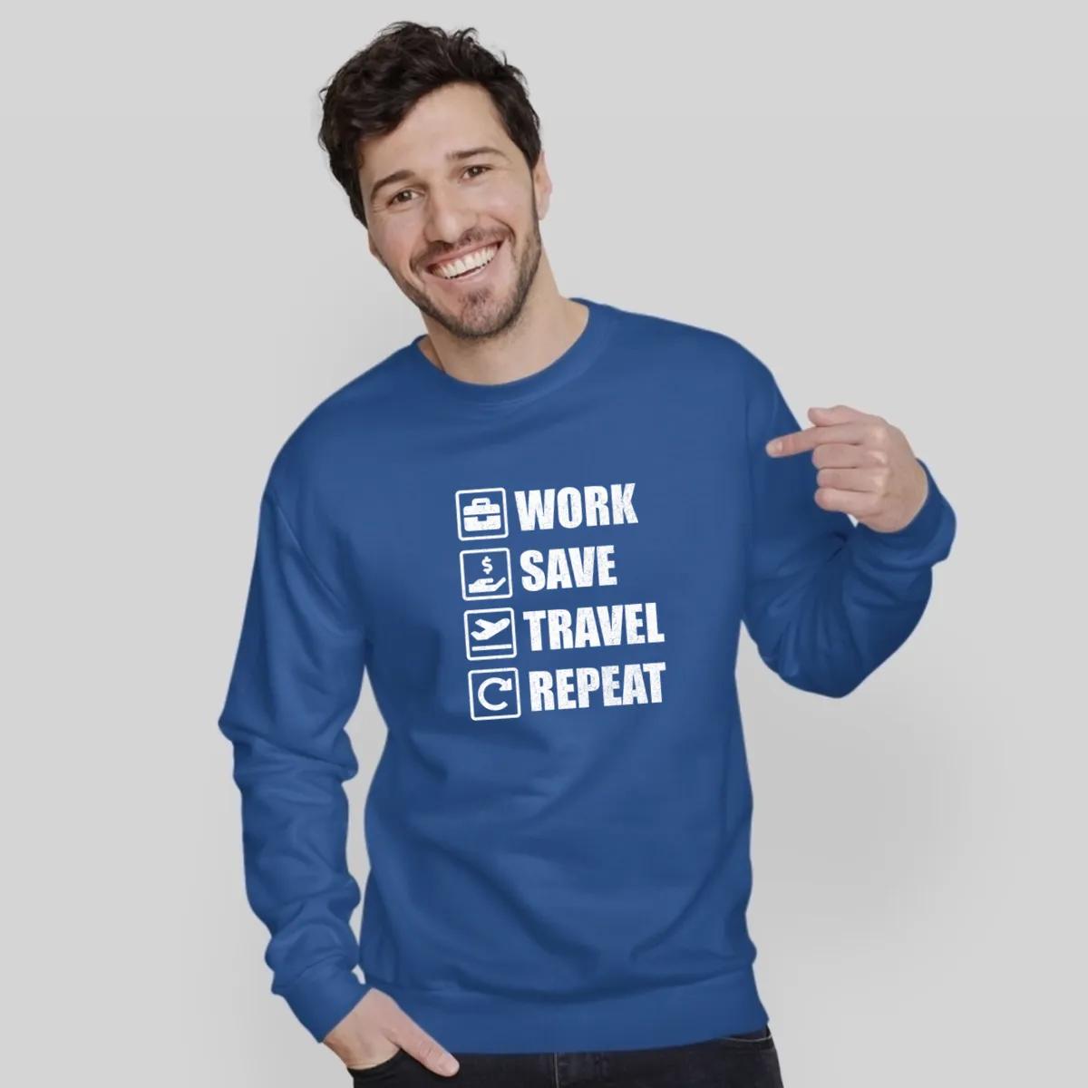 Work Save Travel Repeat