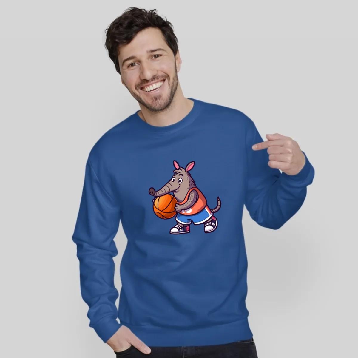 Aardvark Playing Basketball