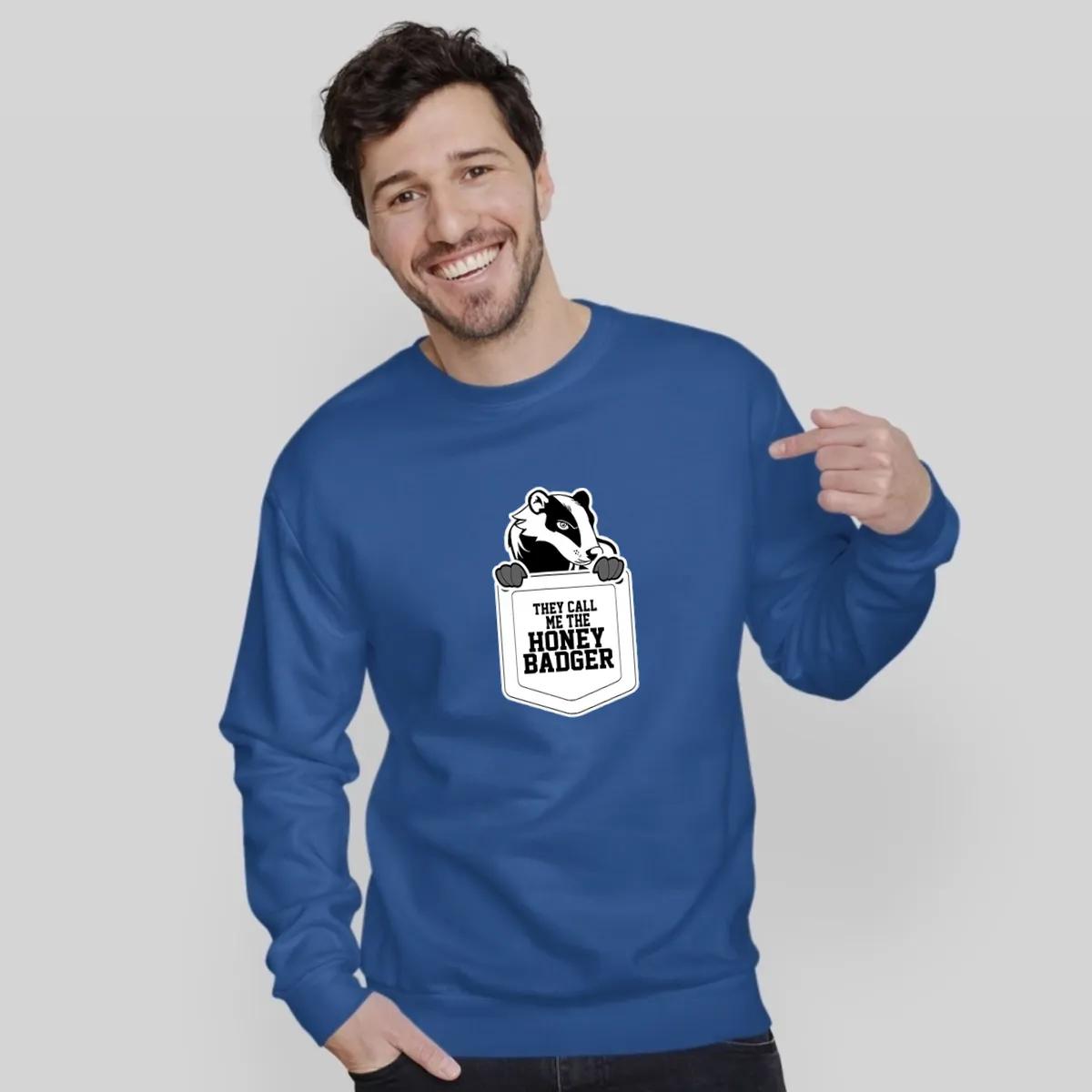 Funny Honey Badger Pocket