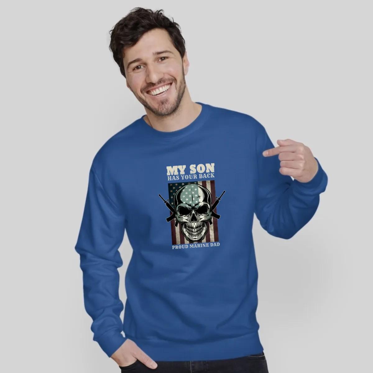 Proud Marine Dad Giftidea