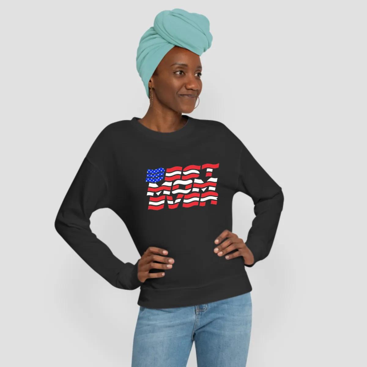 Best Mom Ever Us Flag