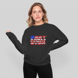 Best Mom Ever Us Flag