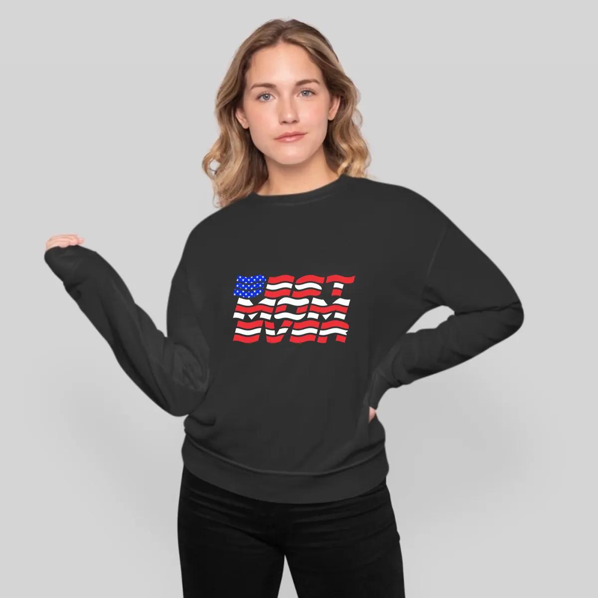 Best Mom Ever Us Flag