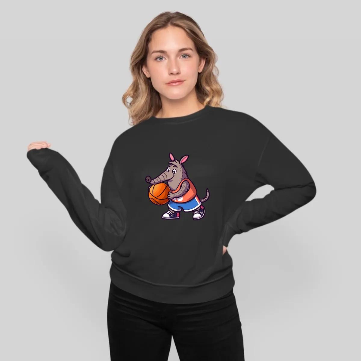 Aardvark Playing Basketball