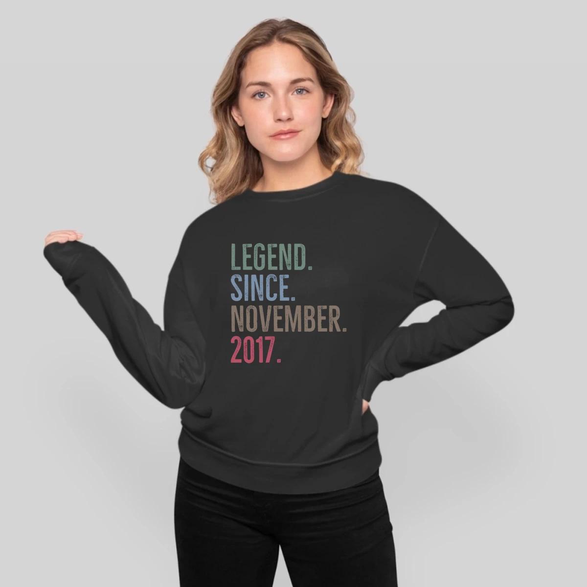 Legend Since November 2017