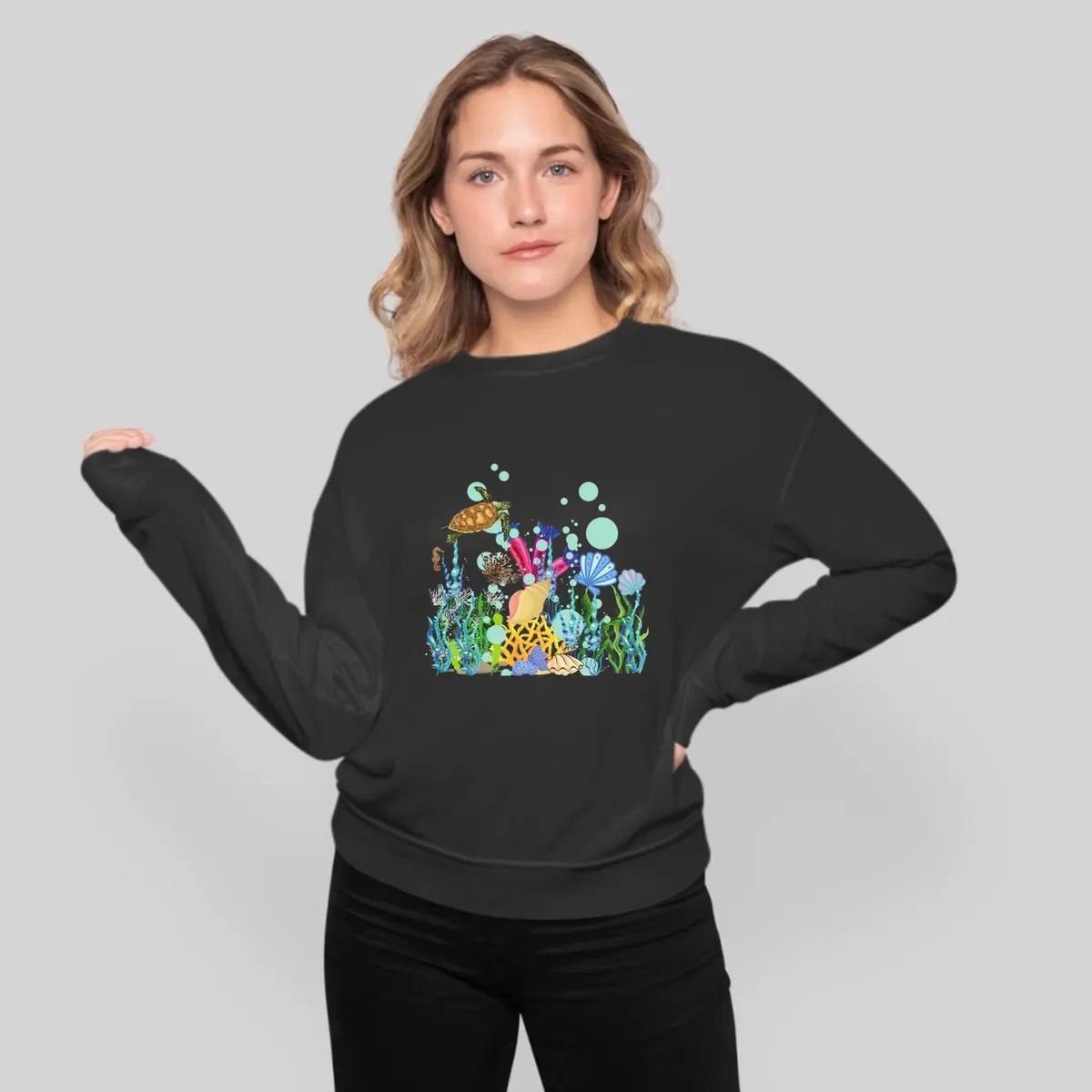 Turtle Under The Sea