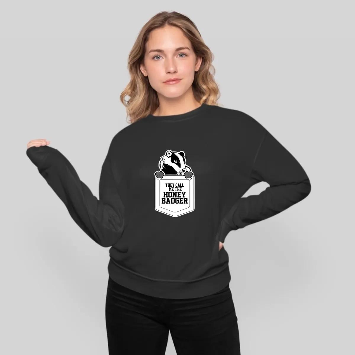 Funny Honey Badger Pocket