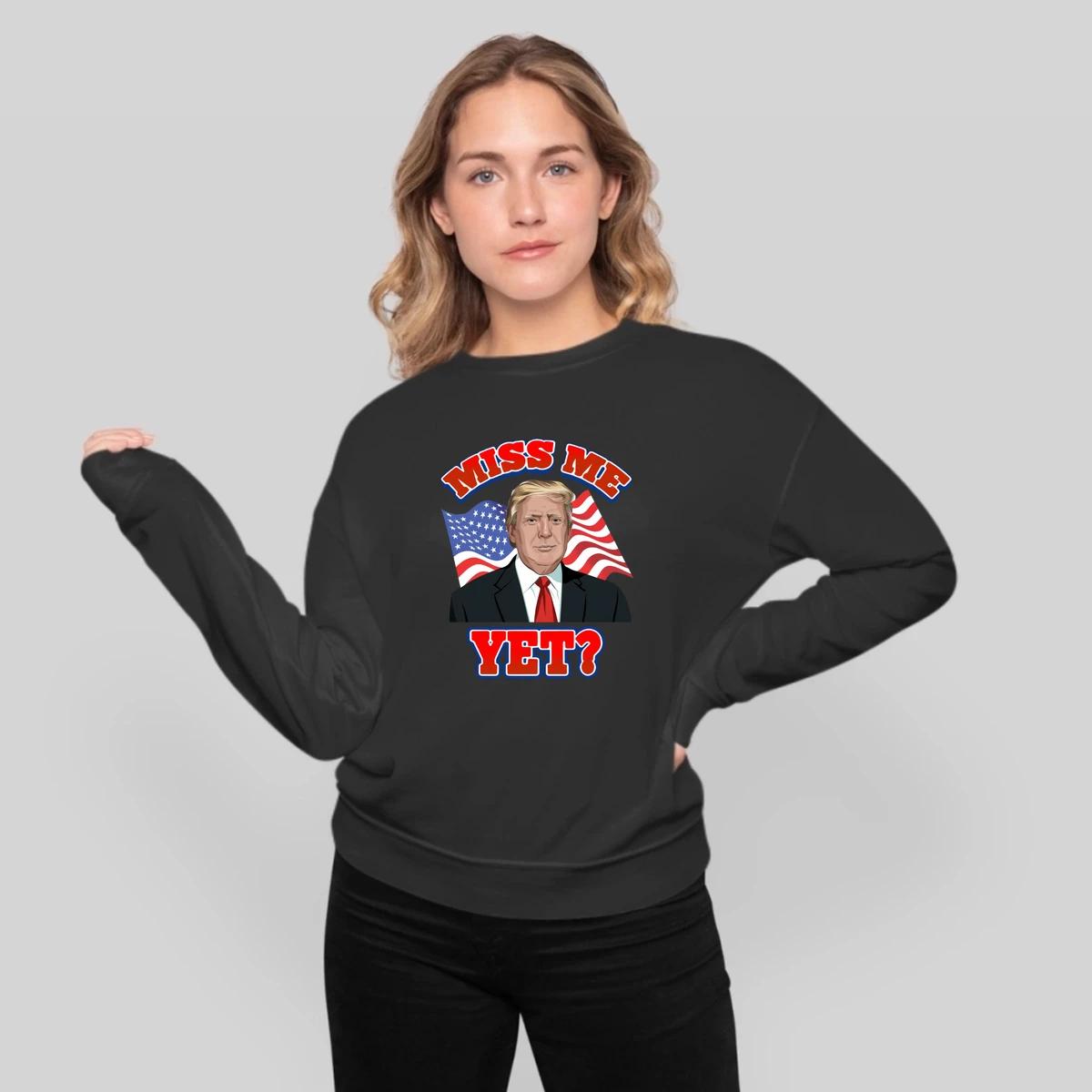 Miss Me Yet American Flag