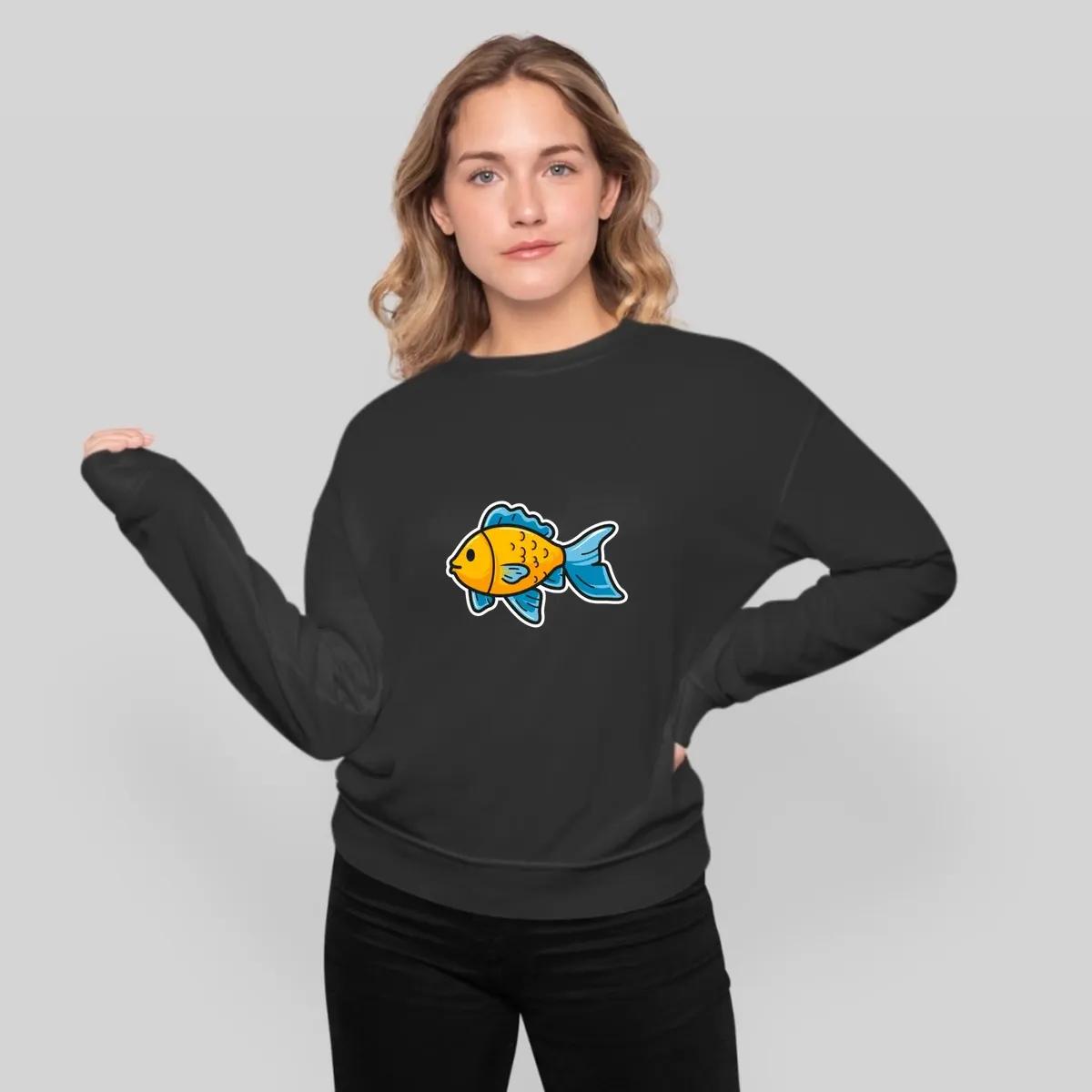 Cute Gold Fish Clipart