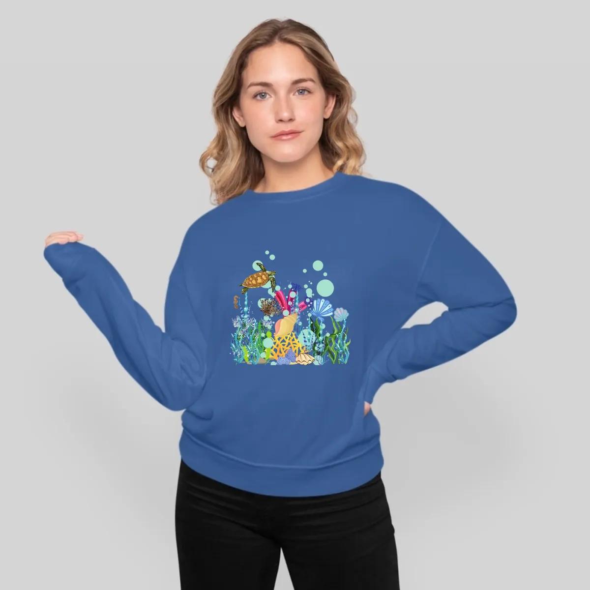 Turtle Under The Sea