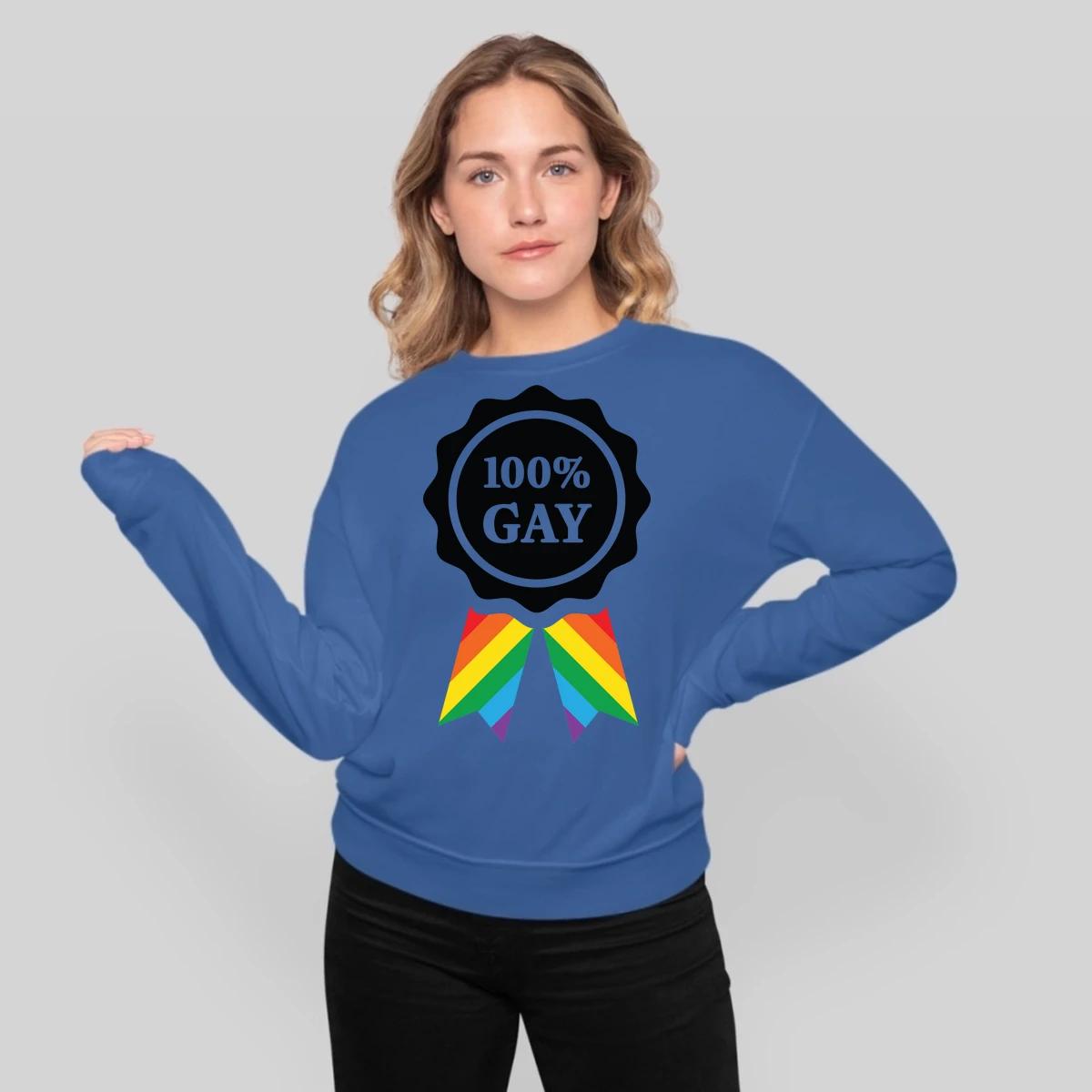 100percent Gay Badge