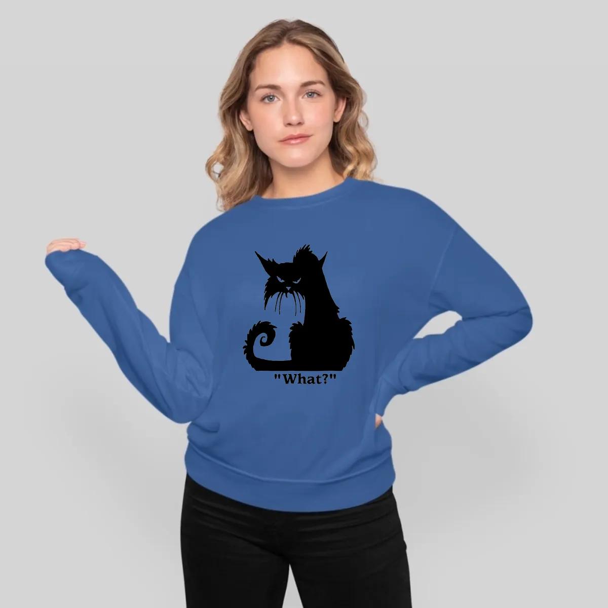 Angry Black Cat What