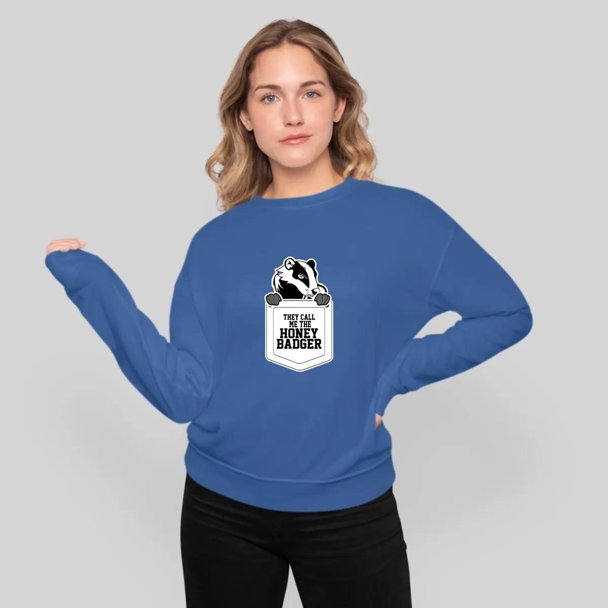 Funny Honey Badger Pocket