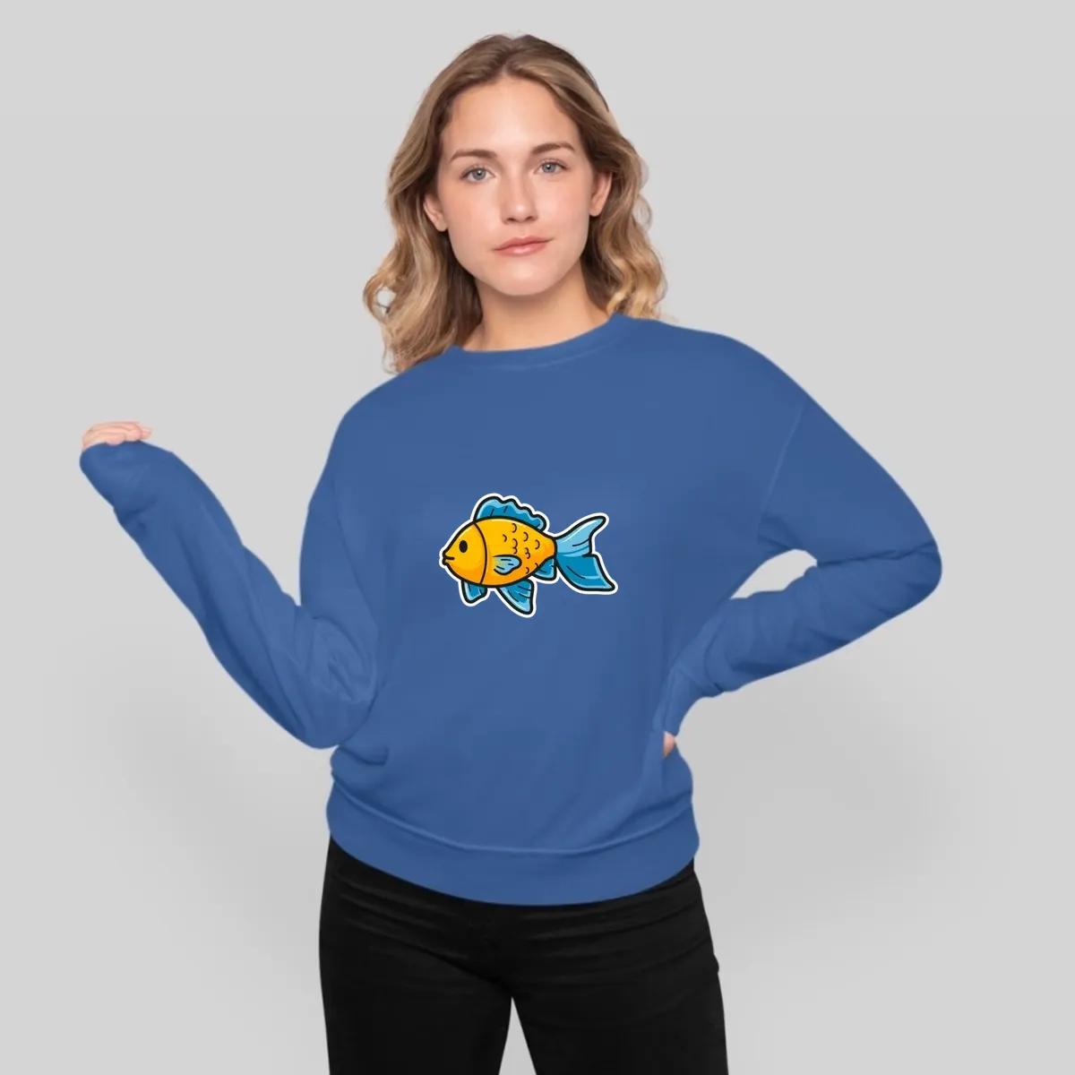 Cute Gold Fish Clipart
