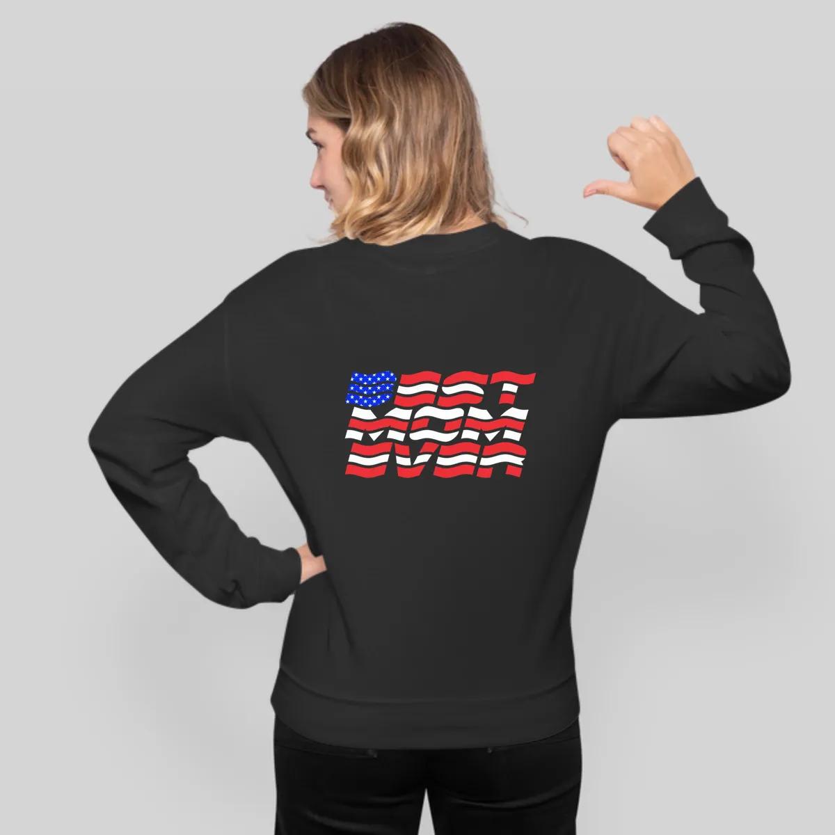 Best Mom Ever Us Flag