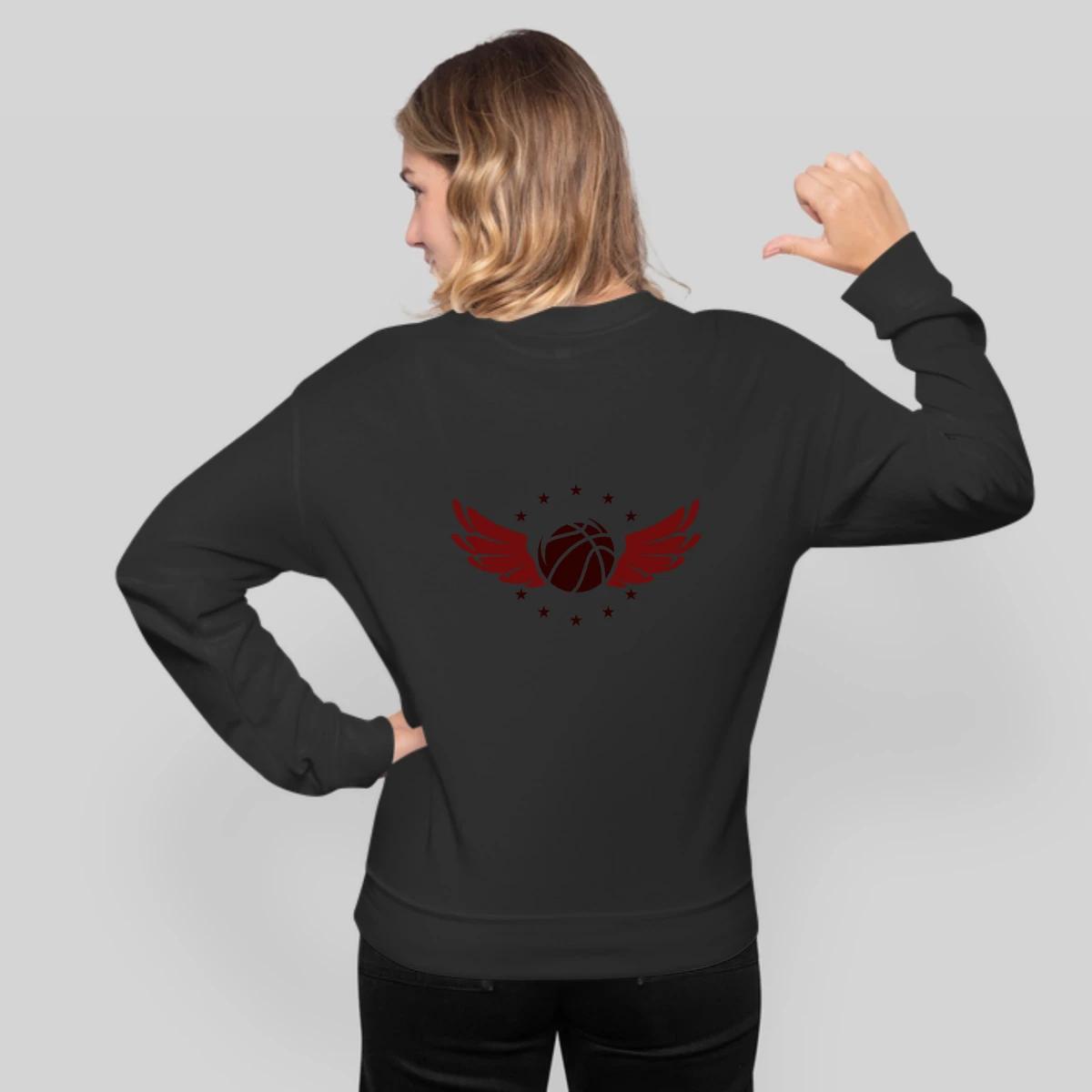 Basketball Logo With Wings