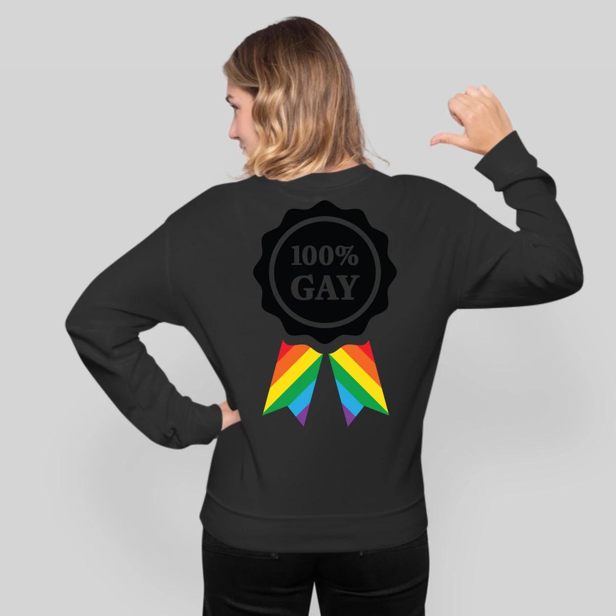 100percent Gay Badge