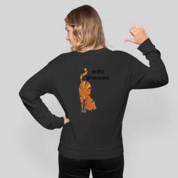 Funny Yoga Cat Woman