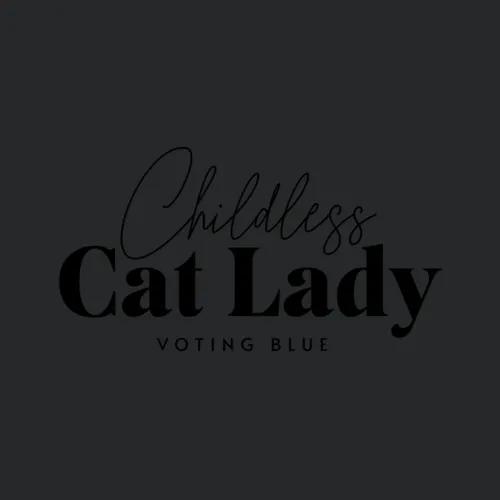 Childless Cat Lady Voting Blue
