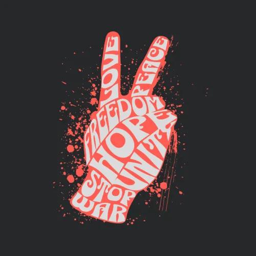 Freedom No War Peace Sign