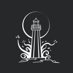 Lighthouse And The Moon