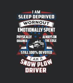 Awesome Snow Plow Driver