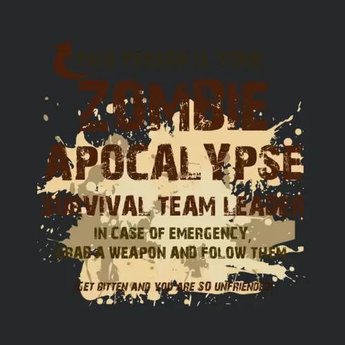 Zombie Apocalypse Team Leader 02
