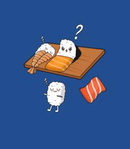 Kawaii Sushi Sleep Walking