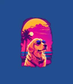 Hawaii Dog Ai Design