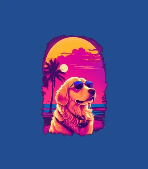 Hawaii Dog Ai Design