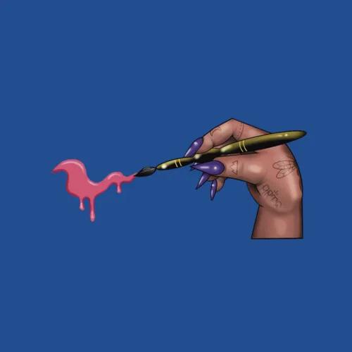 Paint Brush Hand