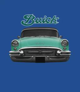 1955 Buick Two Side Green