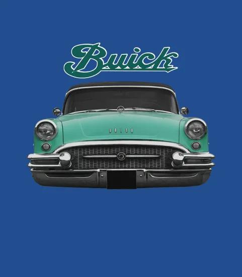 1955 Buick Two Side Green