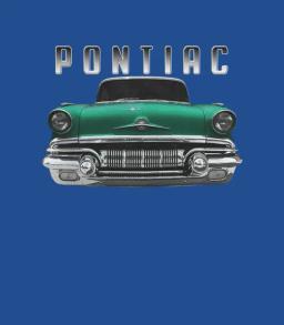 1957 Pontiac Front Green