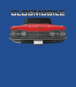 1959 Oldsmobile Front Red