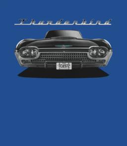 1962 Tbird Front Black