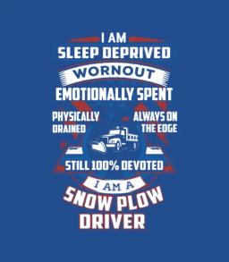 Awesome Snow Plow Driver