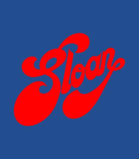 Sloan Band Logo Red