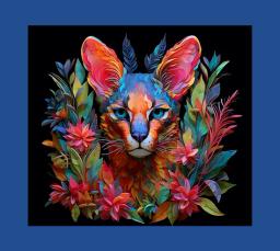Tumbler 3d Caracal Wrap