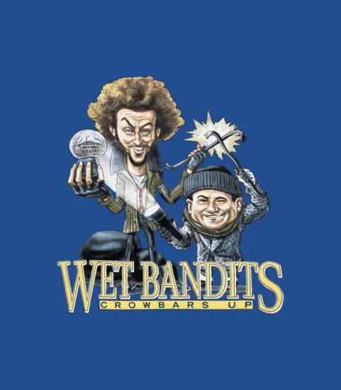 Wet Bandits Crowbars Up
