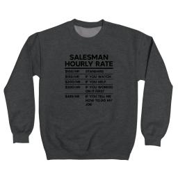 Salesman Hourly Rate