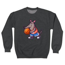 Aardvark Playing Basketball
