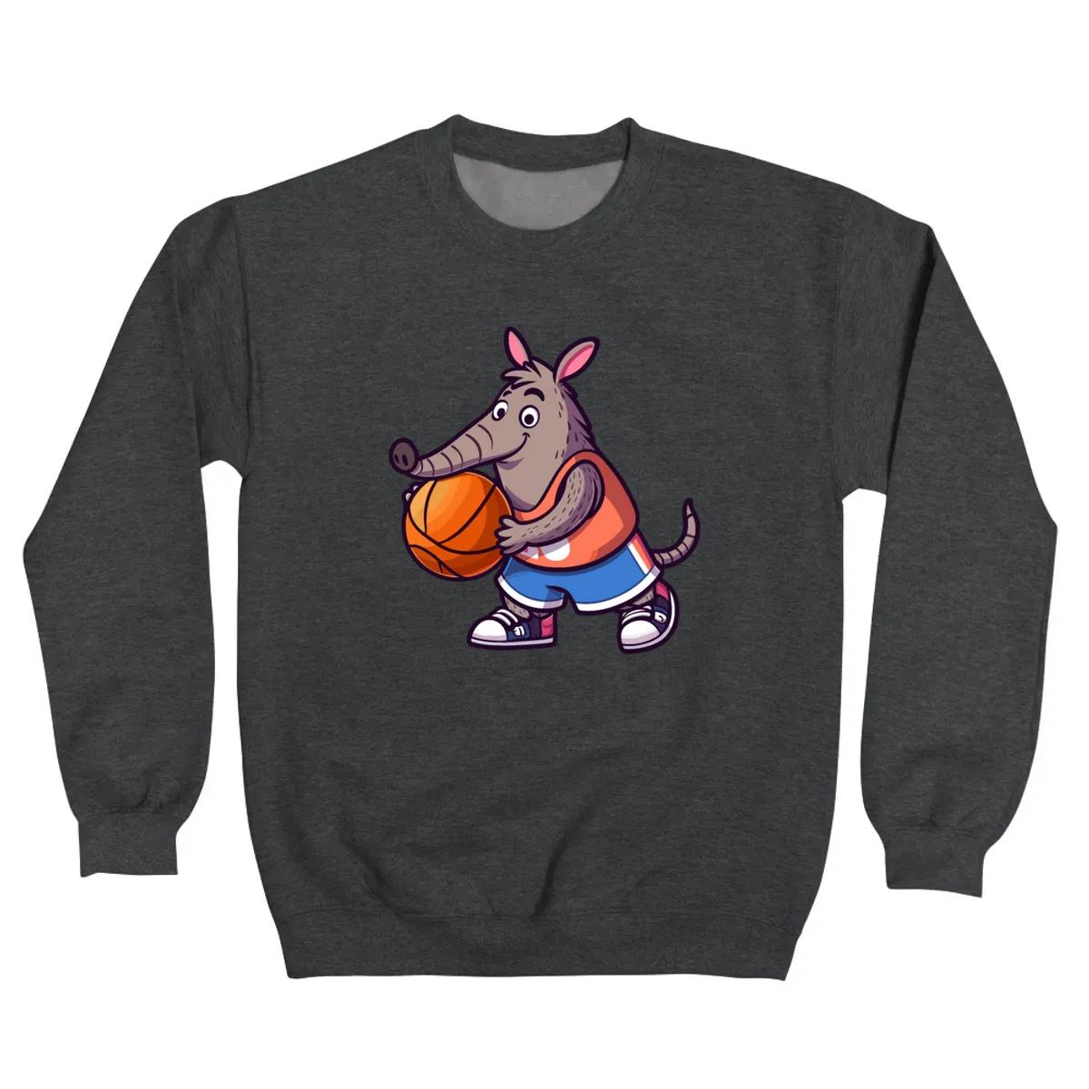 Aardvark Playing Basketball