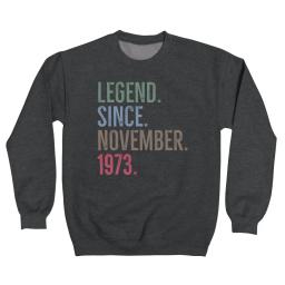 Legend Since November 1973