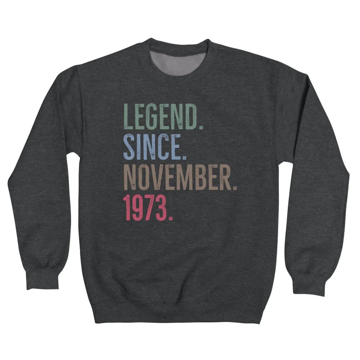 Legend Since November 1973