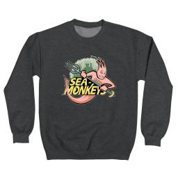 Sea Monkeys Sports Logo Funny