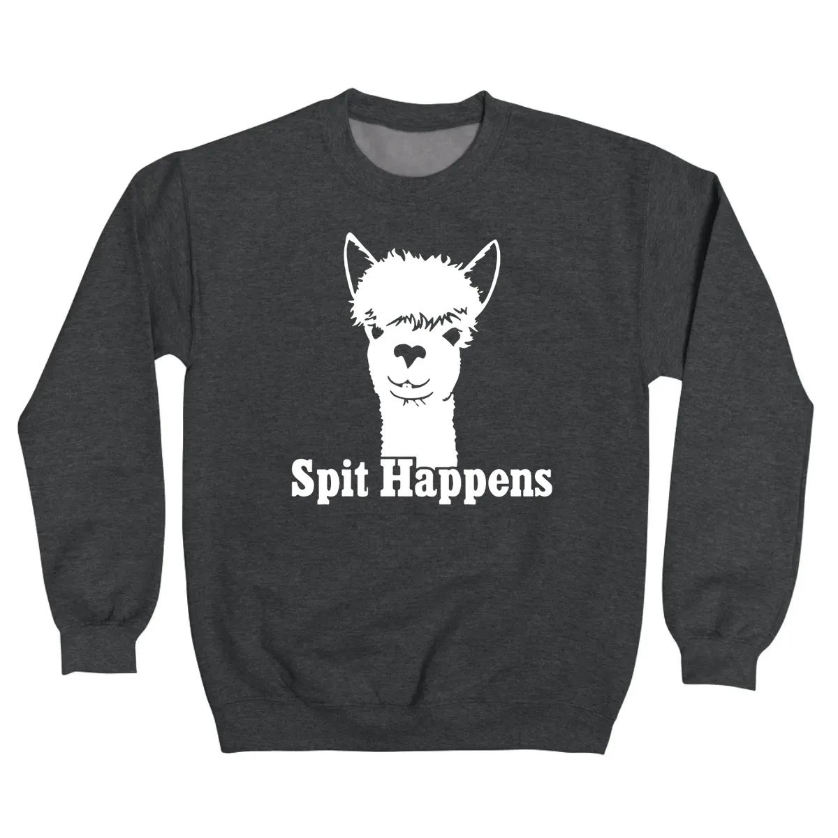Spit Happens Cute Alpaca Face