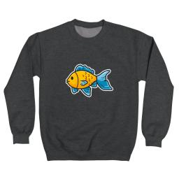 Cute Gold Fish Clipart